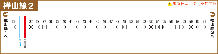 樺山線路線図２