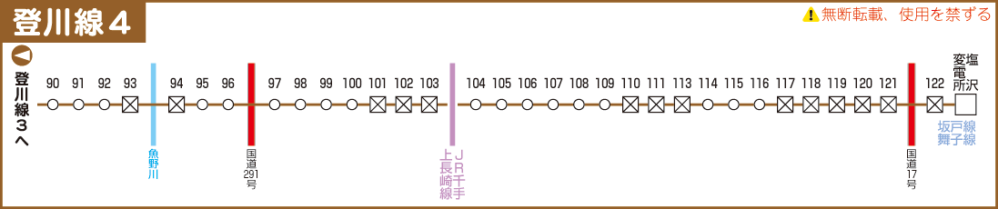 登川線路線図４