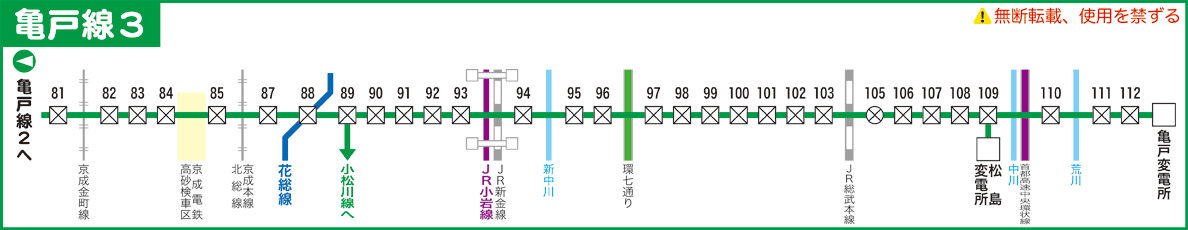 亀戸線路線図３