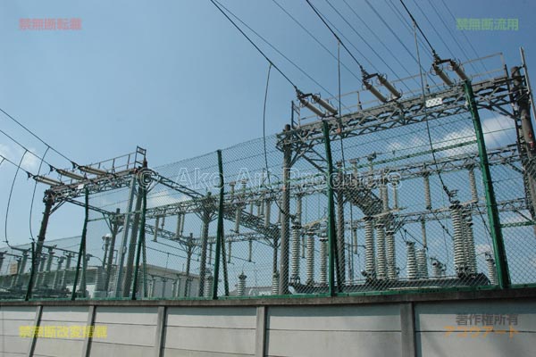 愛宕町変電所鉄構