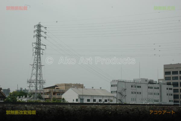 志茂町線７と日本化薬変電所