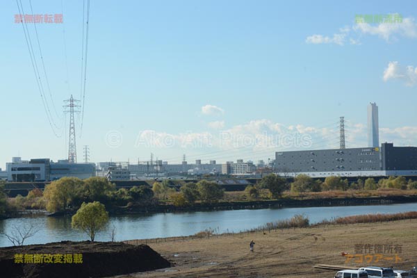 荒川を跨ぐ戸田公園線