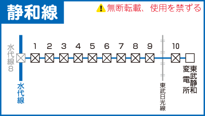 静和線路線図