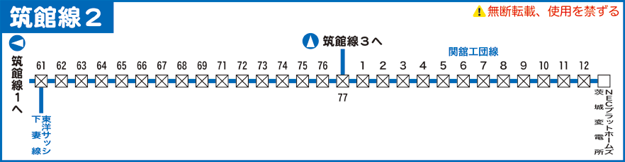 筑館線路線図２